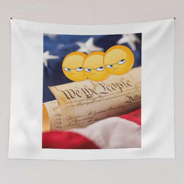 Item preview, we the people are pissed off-not smileyface designed and sold by Flirt-Teez.