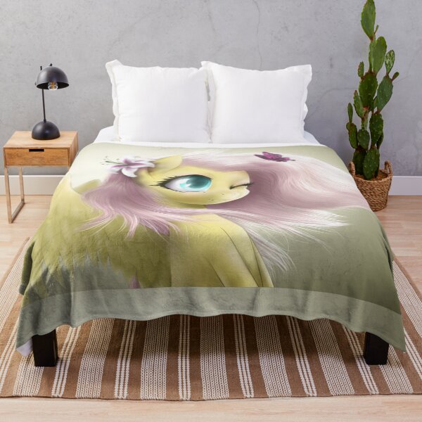 Fluttershy Throw Blanket