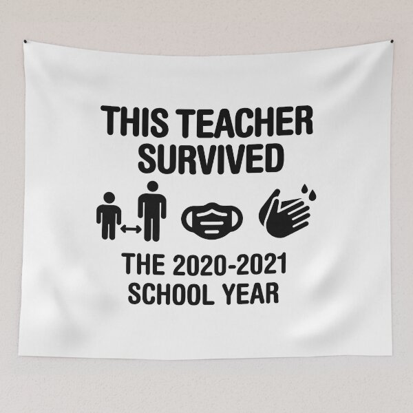 Item preview, This teacher survived the 2020 2021 school year  designed and sold by LaundryFactory.