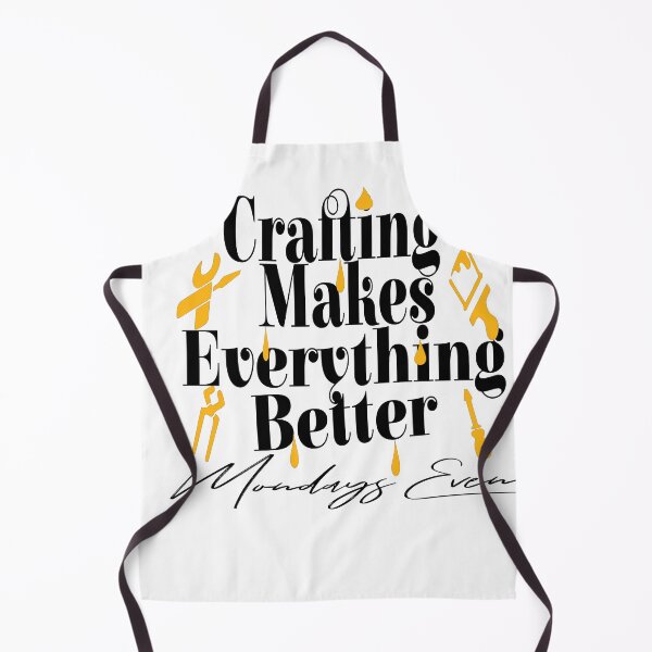Item preview, crafting makes everything better even mondays T-shirt designed and sold by AMZIL-ZA.
