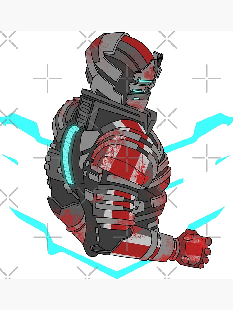 Full body cyberpunk, dead space inspired astronaut armour, character  design, concept art