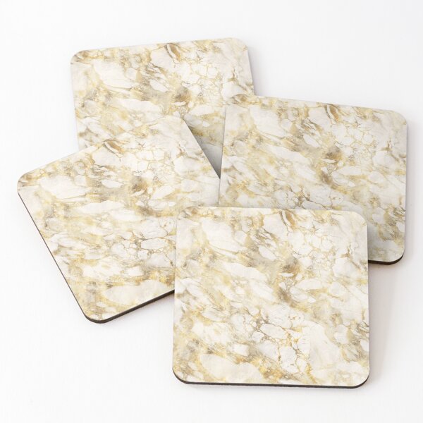 Item preview, Gold And White Marble designed and sold by OrNissimDesigns.