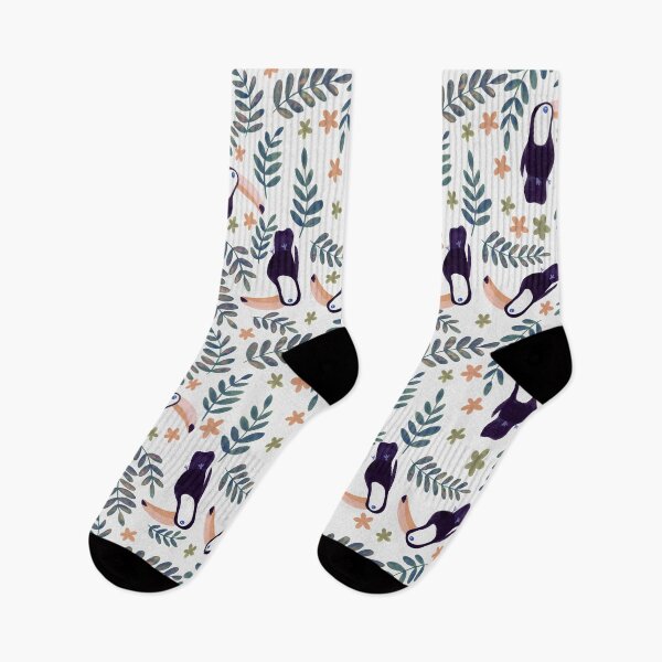 Item preview, Toucans Pattern - Retro Orange designed and sold by monitdesign.