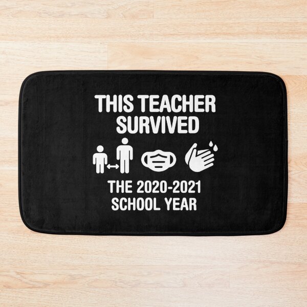 Item preview, This teacher survived the 2021 school year Corona designed and sold by LaundryFactory.