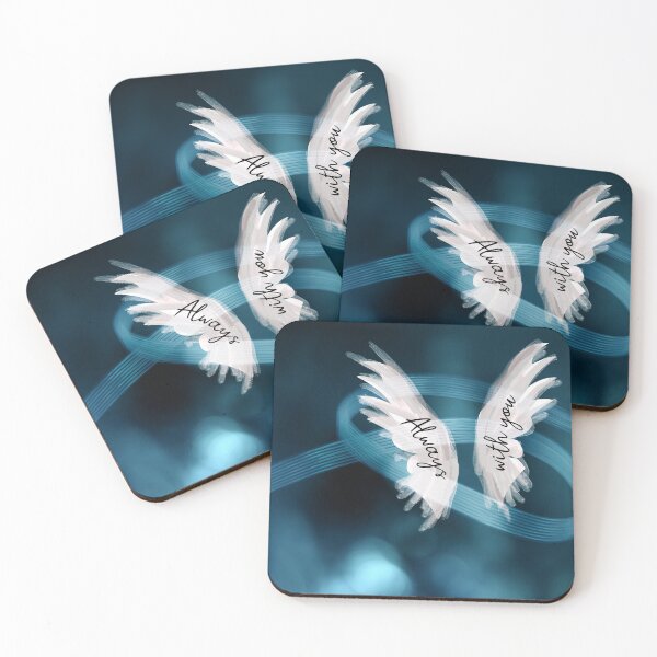 Item preview, Espiritismo - Alas abstractas del ángel de la guarda celestial - Caroline Laursen Original designed and sold by Caroline Laursen.
