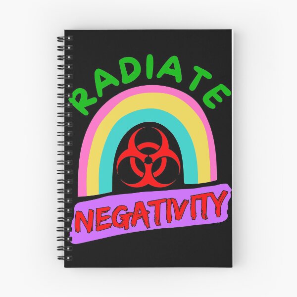 Item preview, Radiate Negativity - Colorful sarcastic rainbow designed and sold by Try-It.