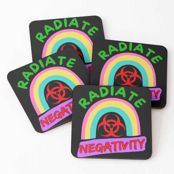 Item preview, Radiate Negativity - Colorful sarcastic rainbow designed and sold by Try-It.