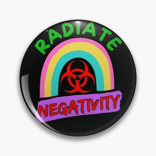 Item preview, Radiate Negativity - Colorful sarcastic rainbow designed and sold by Try-It.