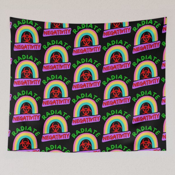 Item preview, Radiate Negativity - Colorful sarcastic rainbow designed and sold by Try-It.