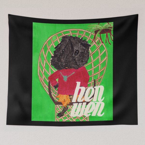 Item preview, Hen Wen of the 1970s designed and sold by Guinea Pigs and Books.