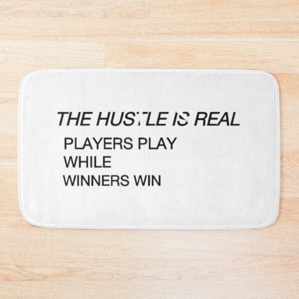 Item preview, THE HUSTLE IS REAL-WINNERS-1 designed and sold by giantstep.