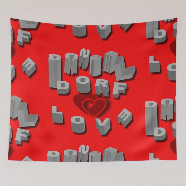Item preview, Düsseldorf Love 1 designed and sold by diamantenquelle.
