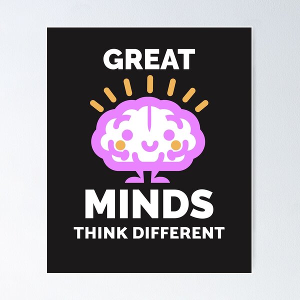 Item preview, Great Minds Think Different designed and sold by kevstore.