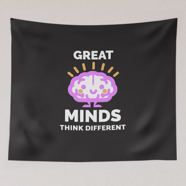 Item preview, Great Minds Think Different designed and sold by kevstore.