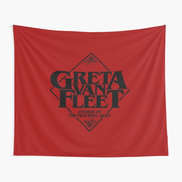 Greta Van Fleet - Hymne der friedlichen Armee Wandbehang