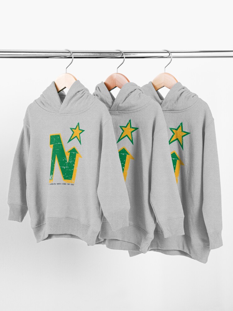 New NHL Minnesota North Stars old time jersey style cotton hoodie
