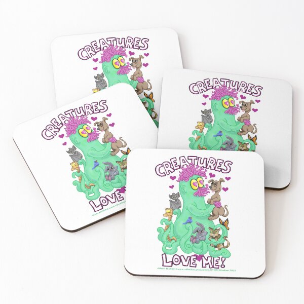 Item preview, Alien Blerbs - Creatures Love Me! designed and sold by SillWillStudios.