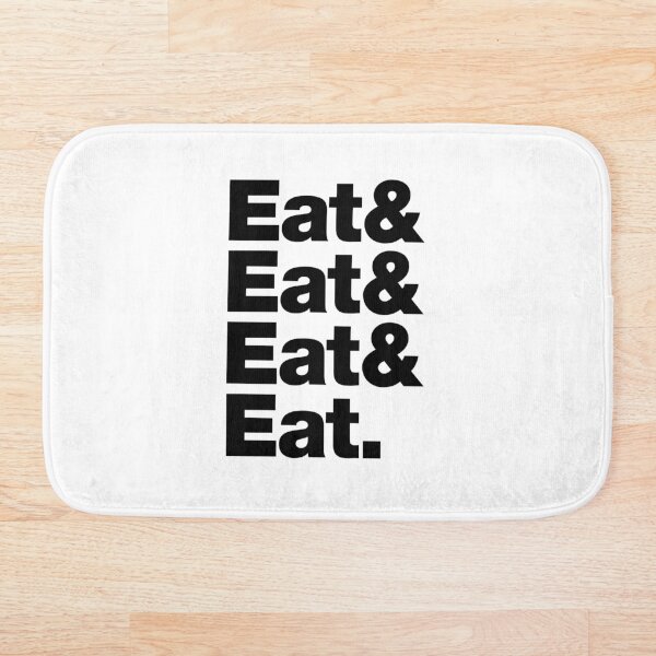 Item preview, Eat & Eat & Eat & Eat (black) designed and sold by dudethecreator.