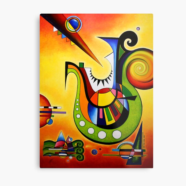 Kandinsky Metal Print
