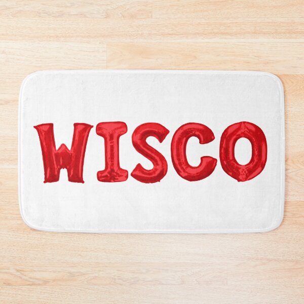 Item preview, Red WISCO Balloon Lettering designed and sold by ec0naway.