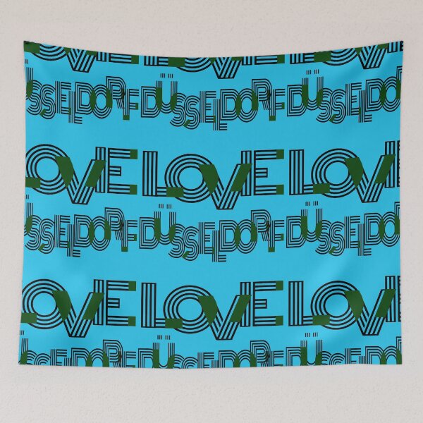 Item preview, Retro Love Düsseldorf designed and sold by diamantenquelle.