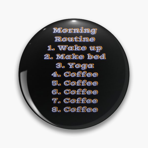 Artikelvorschau, Morgenroutine entworfen und verkauft von Weather gifts .