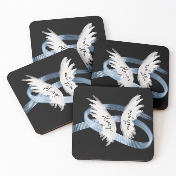 Item preview, Spiritualist - Abstract Heavenly Guardian Angel Wings - Always With You - Caroline Laursen Original designed and sold by Caroline Laursen.