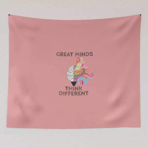 Item preview, Great Minds Think Different designed and sold by Markedin.