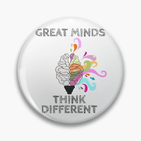 Item preview, Great Minds Think Different designed and sold by Markedin.