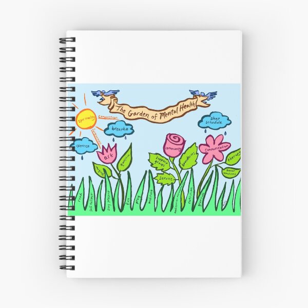 Item preview, The Garden of Mental Health designed and sold by Tatiana  Gill.