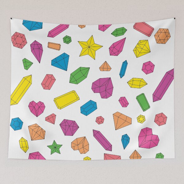 Item preview, Neon Flat Gems  designed and sold by andrea262.