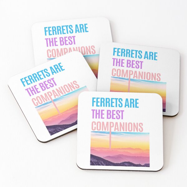 Item preview, Ferrets Are the Best Companions designed and sold by ArtAndTell.
