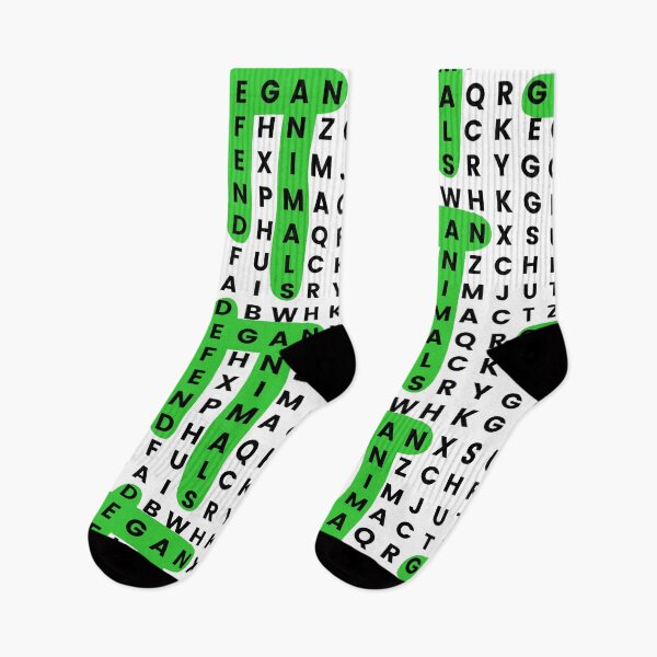 Item preview, Go Vegan Defend Animals | Find A Word Puzzle | Animal Rights designed and sold by EarlessPierre.