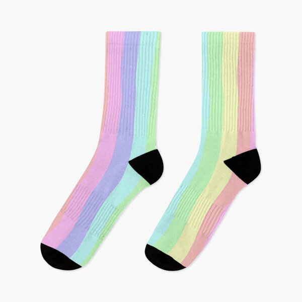 Item preview, Vertical pastel rainbow pride flag designed and sold by Brooke Richardson.