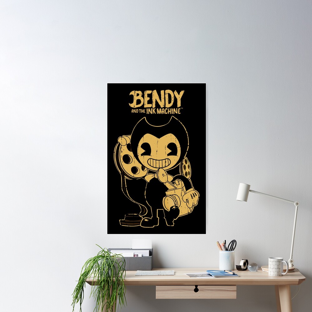 Vintage Bendy Ink Camera Poster for Sale by IlustraCulture