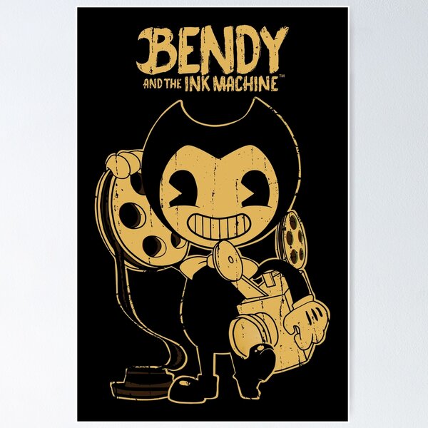 Bendy Ink Machine Themed Birthday Poster 16 X 20 40x50cm -  Israel