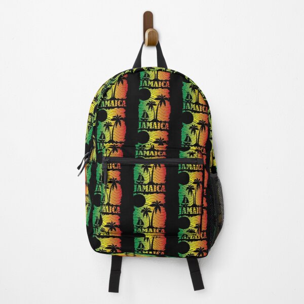 Item preview, Jamaica Island Scene - Ites Gold and Green designed and sold by IdentiTee Studios.