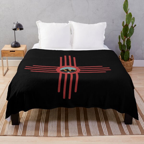 Item preview, New Mexico NM Zia Indian Symbol Waterfall designed and sold by Lartheviking.