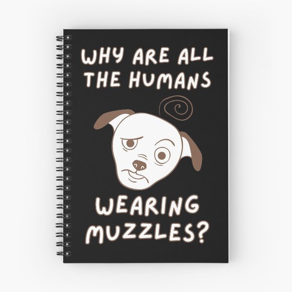 Item preview, Humans wearing muzzles designed and sold by Caregiverology.