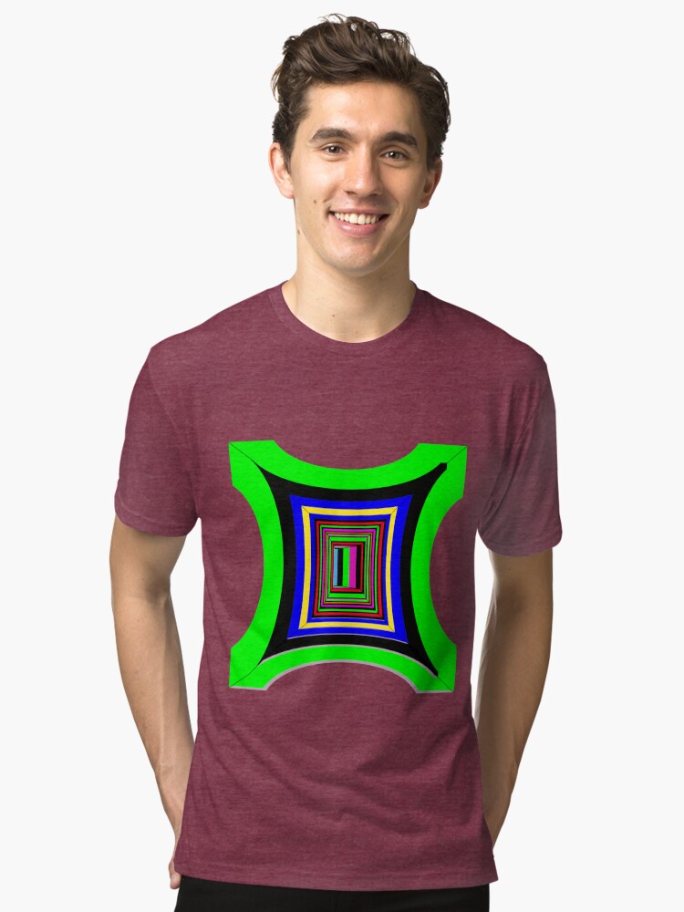 Tri-blend T-Shirt, Tunnel Emblem  designed and sold by roggcar