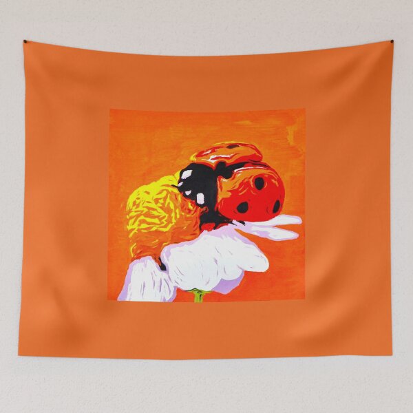 Item preview, Ladybug on Flower designed and sold by CarlaTheeArtist.