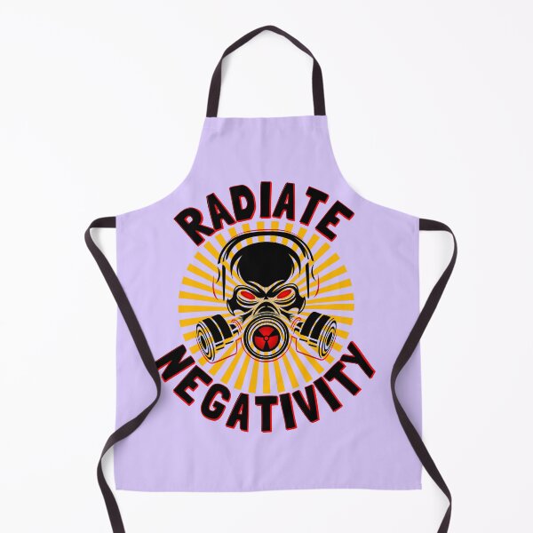 Item preview, Radiate Negativity - biohazard toxicity face mask designed and sold by Try-It.
