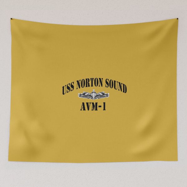 Item preview, USS NORTON SOUND (AVM-1) SHIP'S STORE designed and sold by militarygifts.