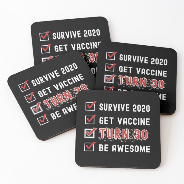 Item preview, Funny 30th Birthday - Vaccine Rollout Gift Idea for 1991 2021 designed and sold by Dorkification.