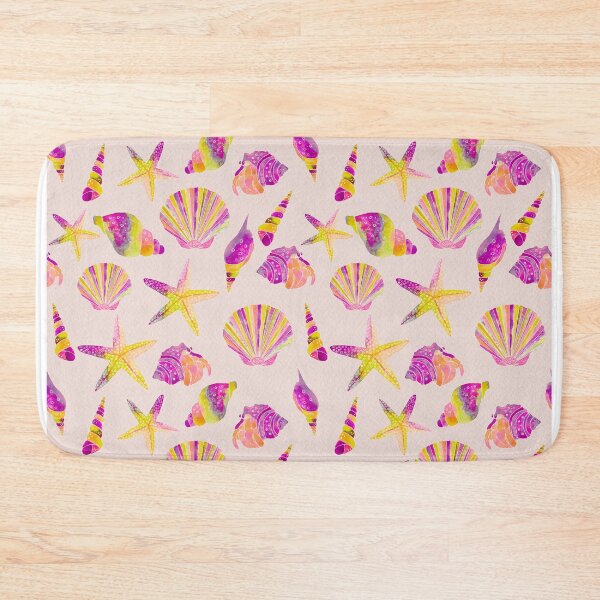 Item preview, Seashells Pattern - Retro Purple designed and sold by monitdesign.