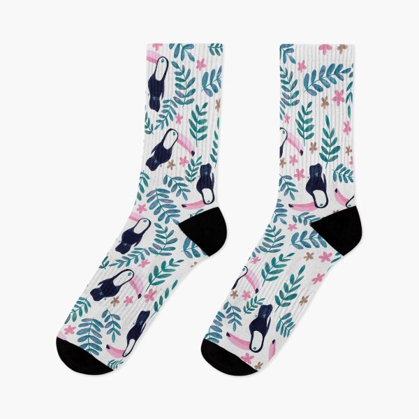 Item preview, Toucans Pattern - Pink & Teal designed and sold by monitdesign.