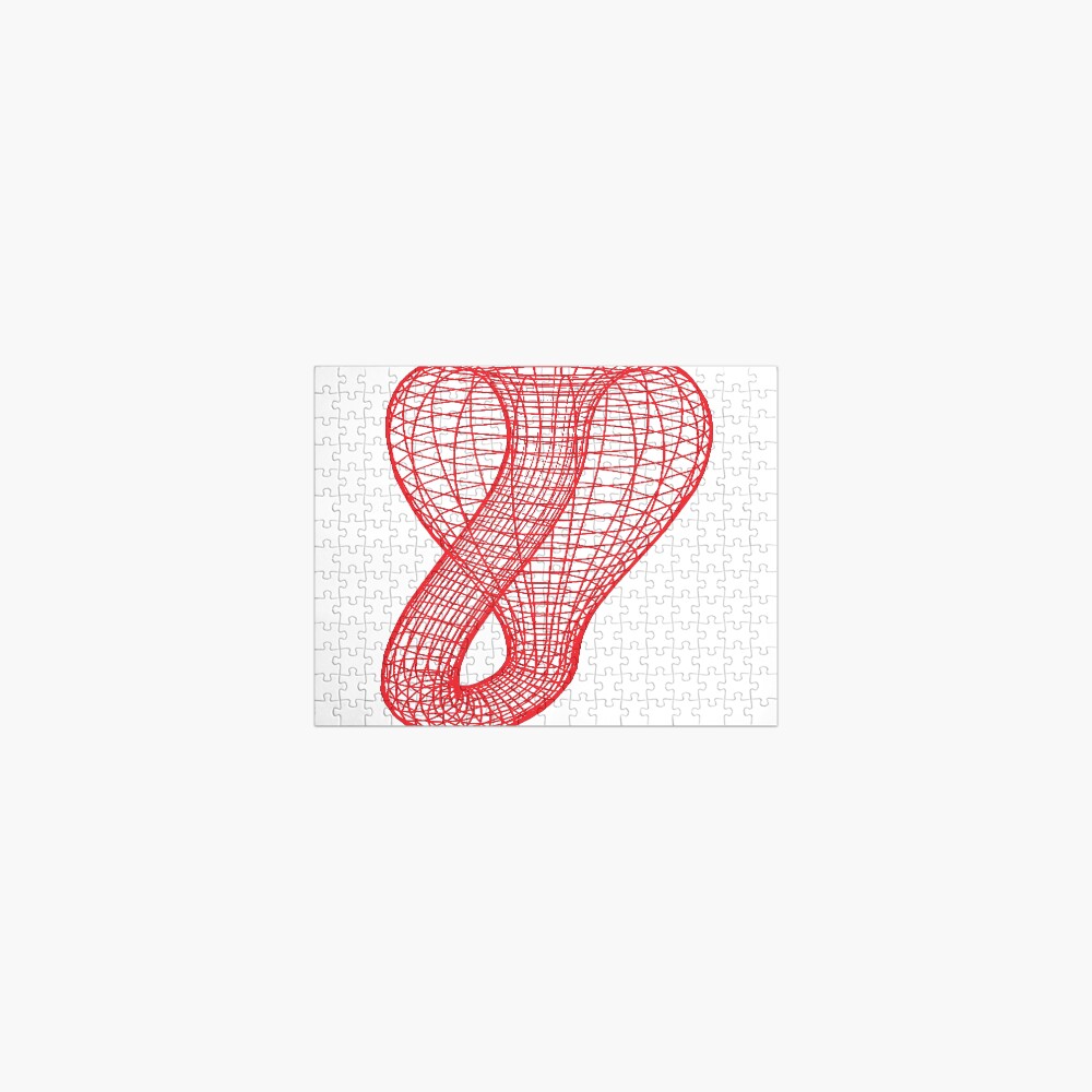 A two-dimensional representation of the Klein bottle immersed in three-dimensional space, #TwoDimensional, #representation, #KleinBottle, #immersed, #ThreeDimensional, #space Jigsaw Puzzle