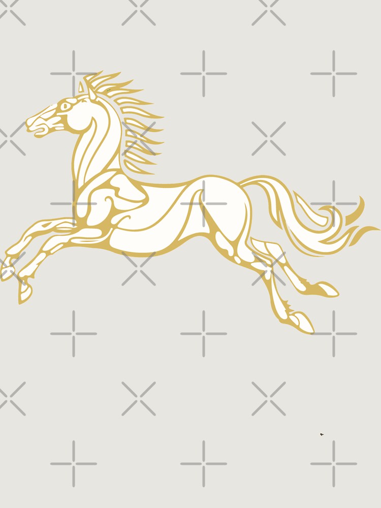 Aperçu 6 sur 6. Sweat à capuche oversize premium avec l'œuvre Cheval Rohan créée et vendue par luthientelrunya.