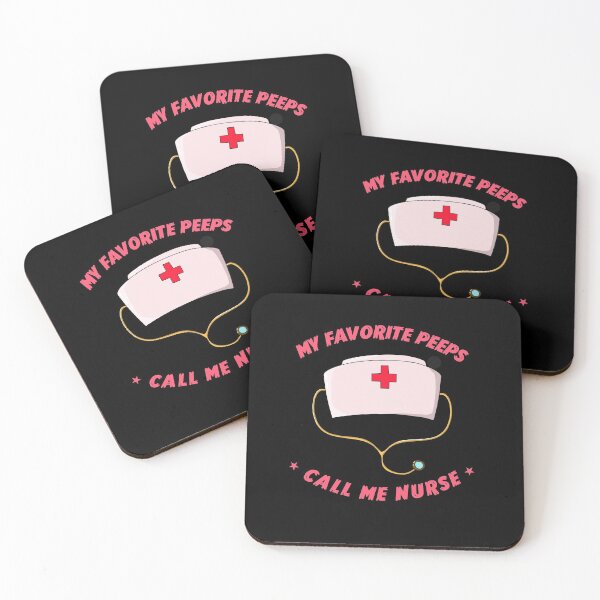 Item preview,  My favorite peeps call me nurse  designed and sold by POPLIN ⭐ ⭐ ⭐ ⭐ ⭐.