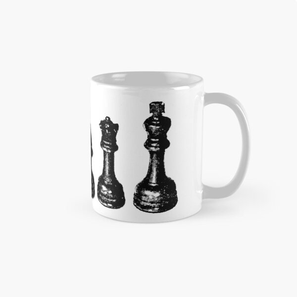 Item preview, Chess Pieces Vintage Illustration designed and sold by softbluehum.